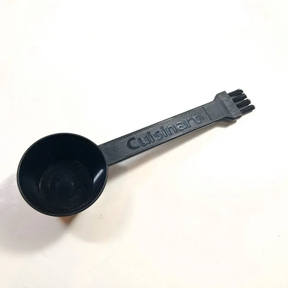 Cuisinart Coffee‎ Machine Scoop & Brush measuring spoon cup black cleaning tool